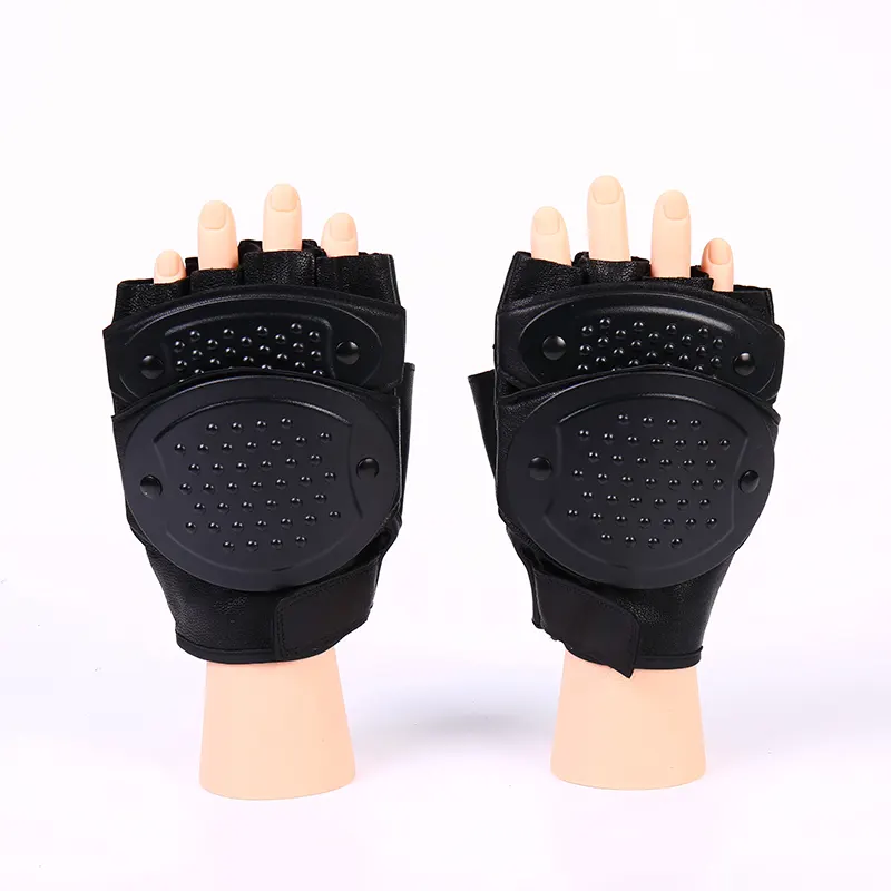 Halvfinger Anti-Slip skyddshandskar
